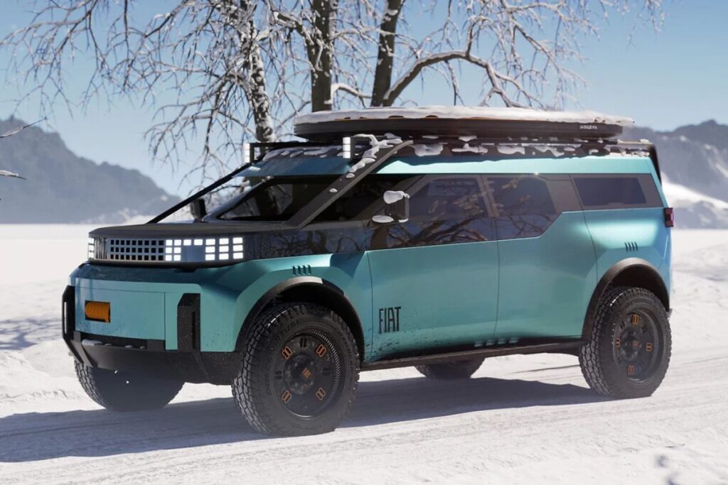 Fiat Panda inspira 4 concept cars 7 camper