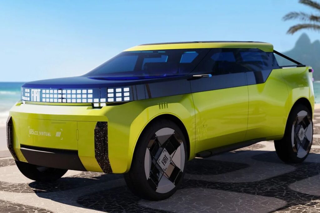 Fiat Panda inspira 4 concept cars 4 Concept pick up