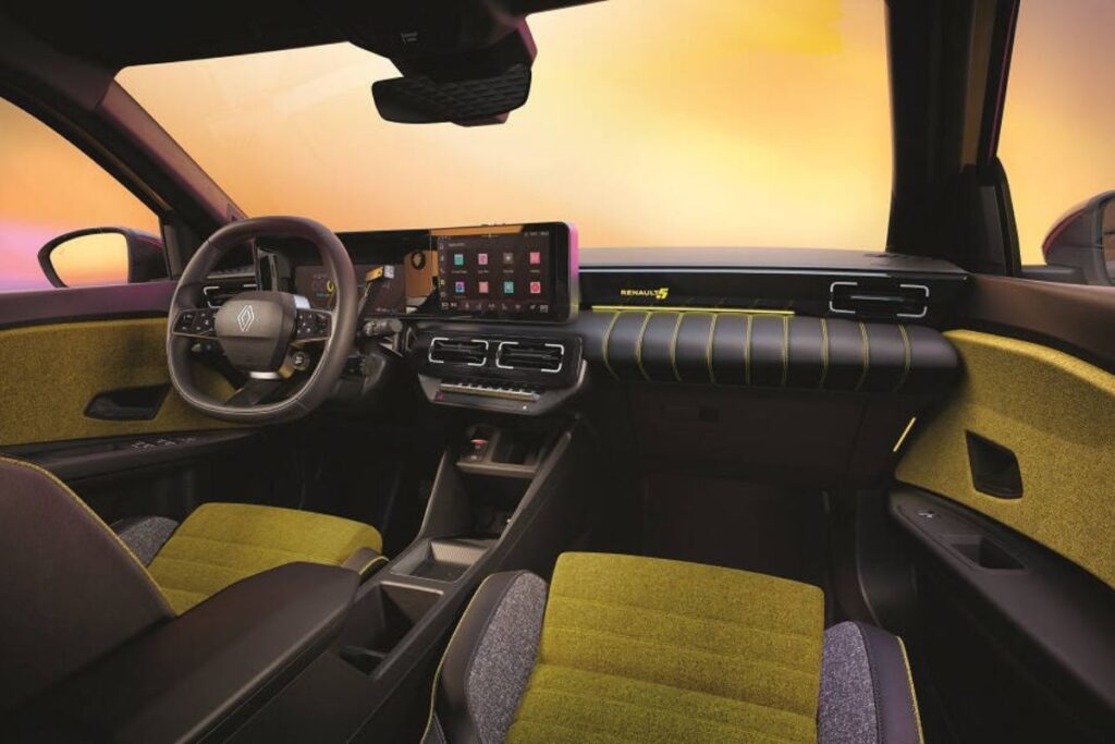 Aí está o Renault 5 E-Tech 14 Renault 5 E-Tech