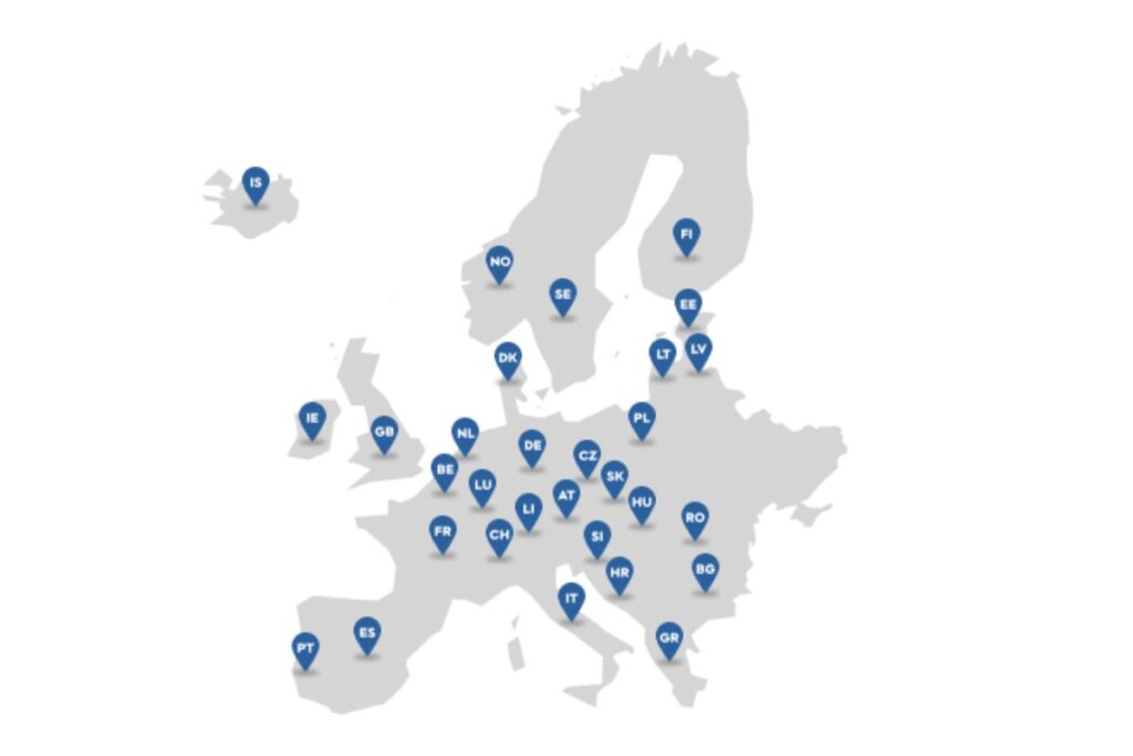 Volvo Public Charging Service chega a Portugal 3 Mapa Volvo Public Charging