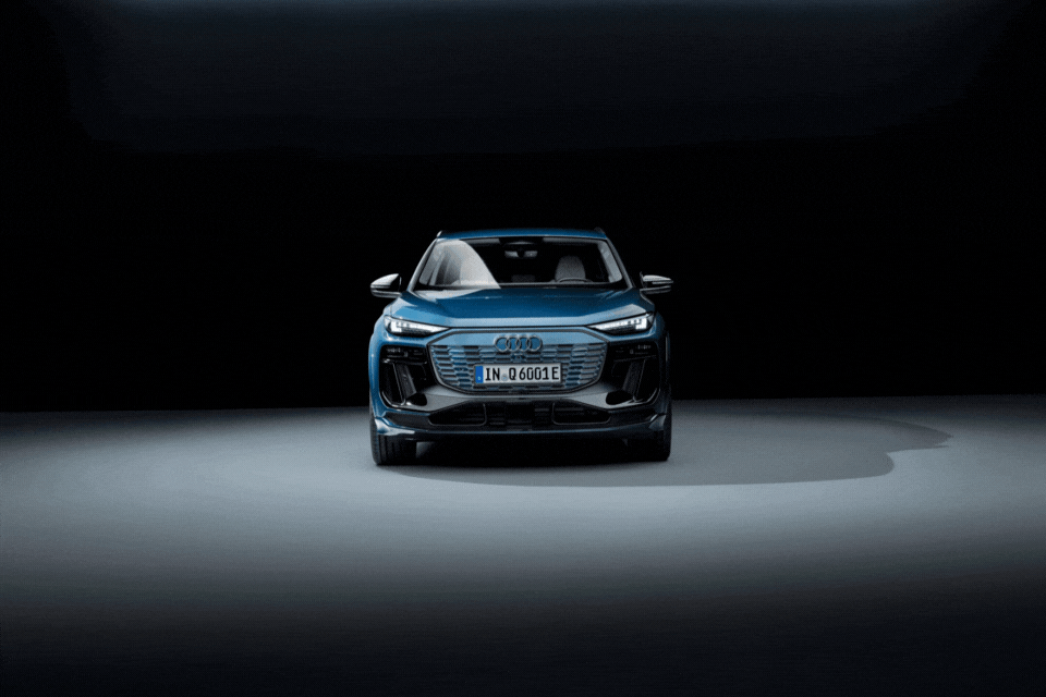 Audi Q6 e-tron: um SUV a partir de 74.700 euros 8 Audi Q6 e-tron luzes