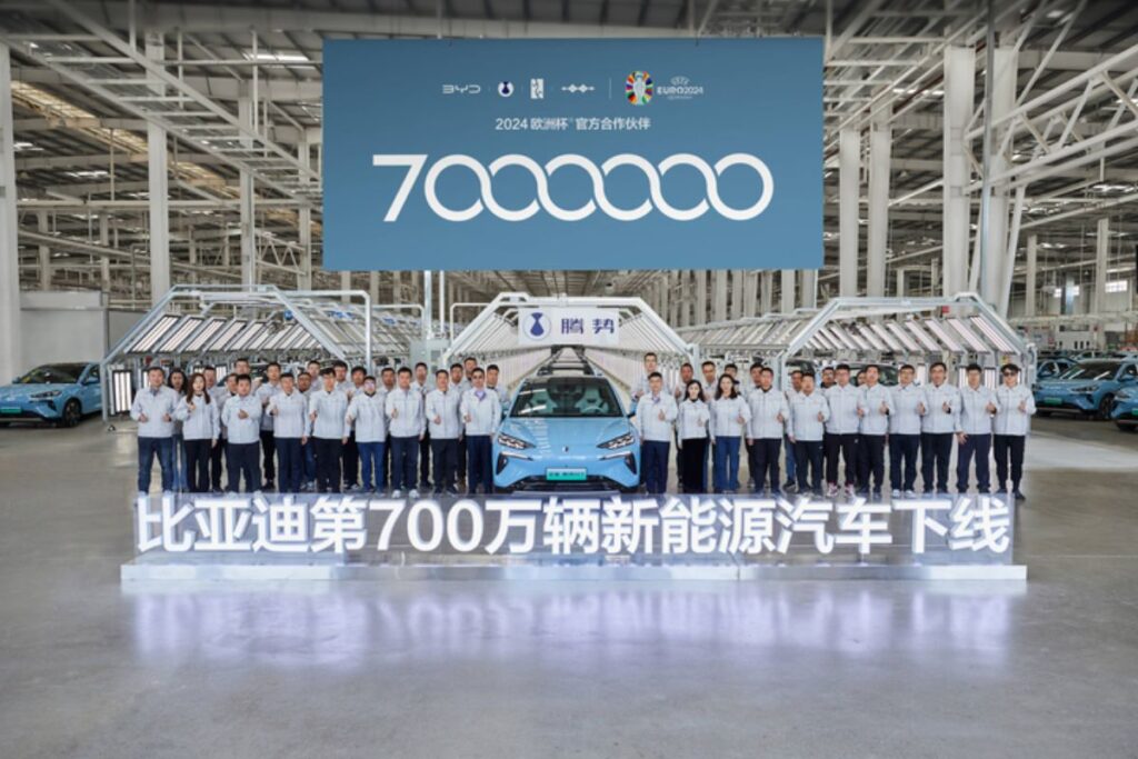 7 milhões de automóveis NEV: BYD alcança marca histórica 3 BYD chega aos 7 milhões