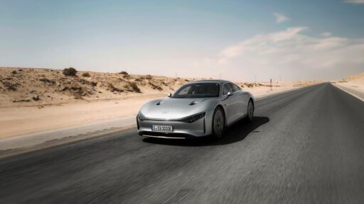 Mercedes VISION EQXX ultrapassa 1.000 km no deserto 6 Mercedes VISION EQXX