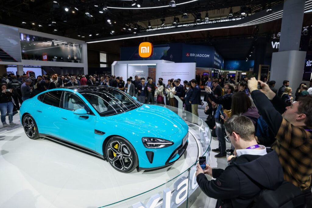 Xiaomi SU7 no mercado chinês a 28 de março 5 SU7 MWC