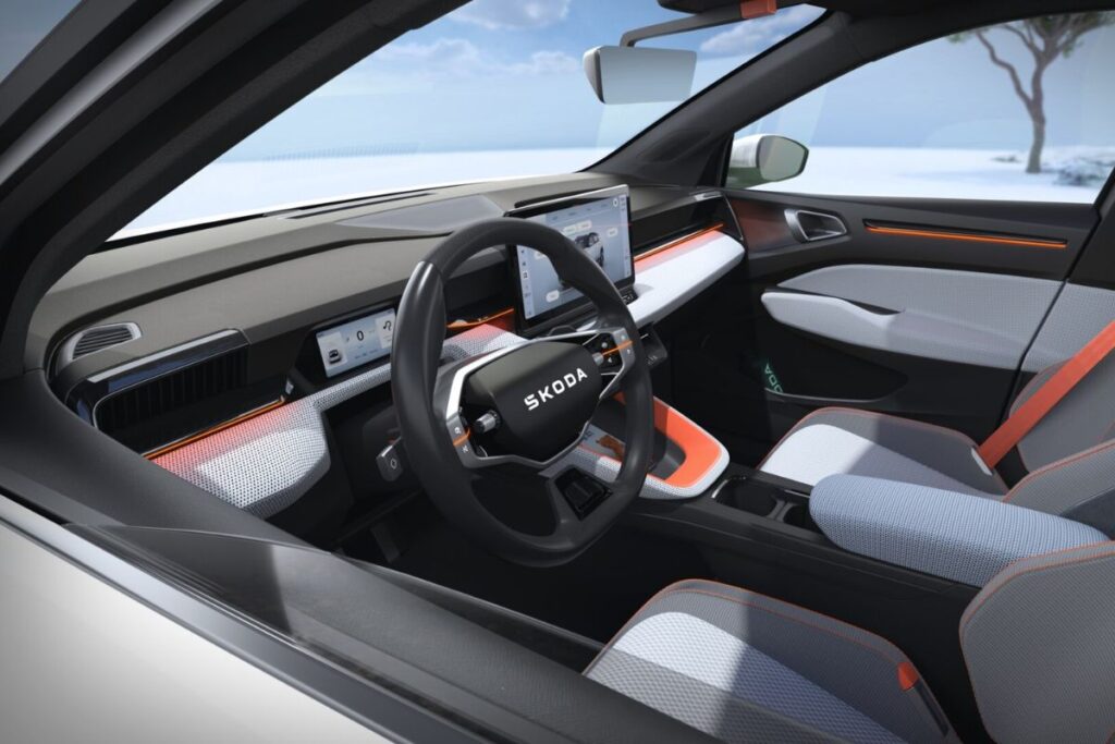 Skoda Epic de 25.000 euros ainda é estudo 5 Interior do Skoda Epic