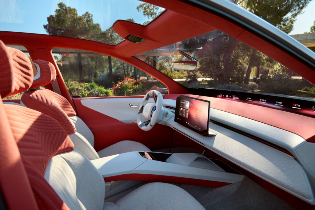 BMW Vision Neue Klasse X produzido em 2025 5 interior do BMW