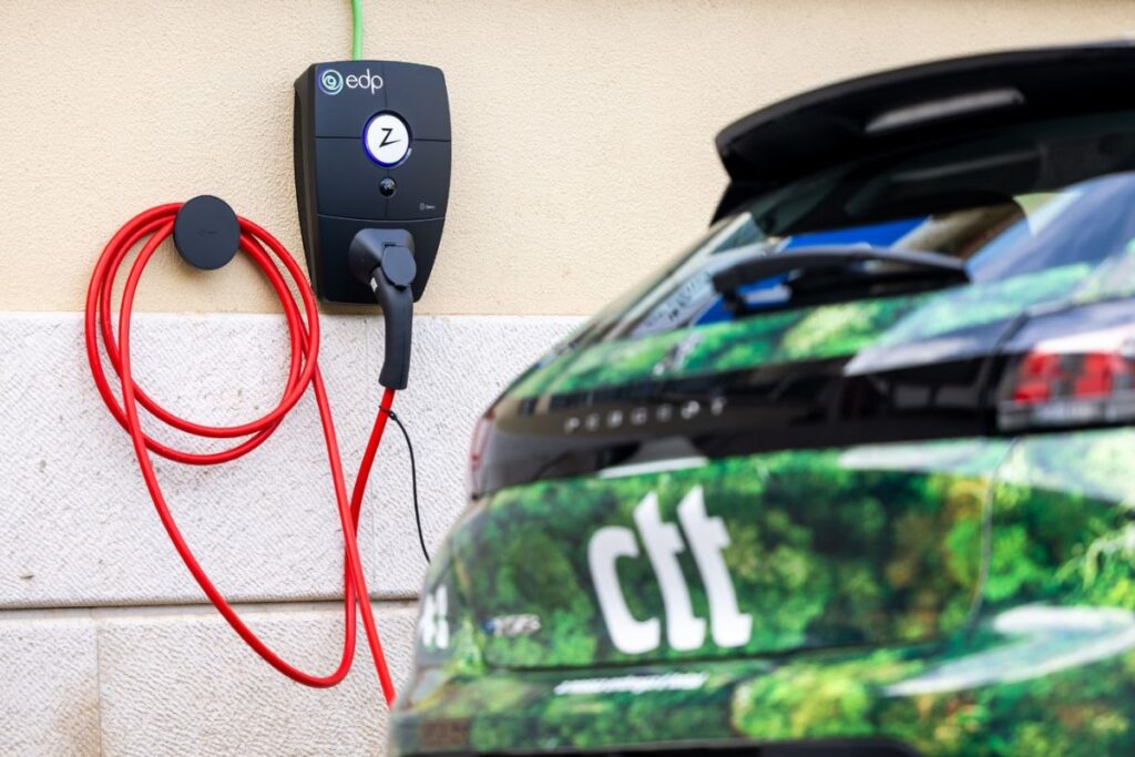 CTT com maior rede privada de pontos de carregamento 3 Ctt têm maior rede privada