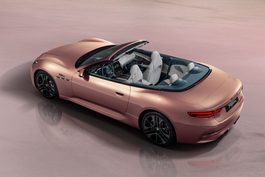 Maserati GranCabrio Folgore: o descapotável elétrico de luxo 5 maserati folgore