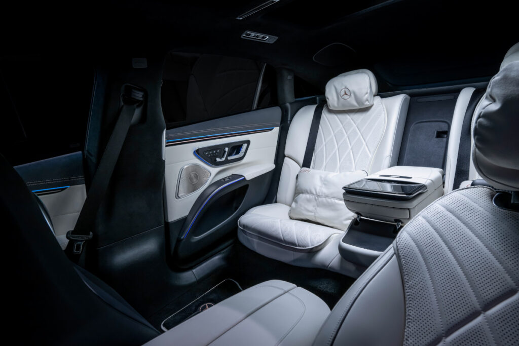 Mercedes EQS ganha autonomia e mantém preços 8 interior Manufaktur