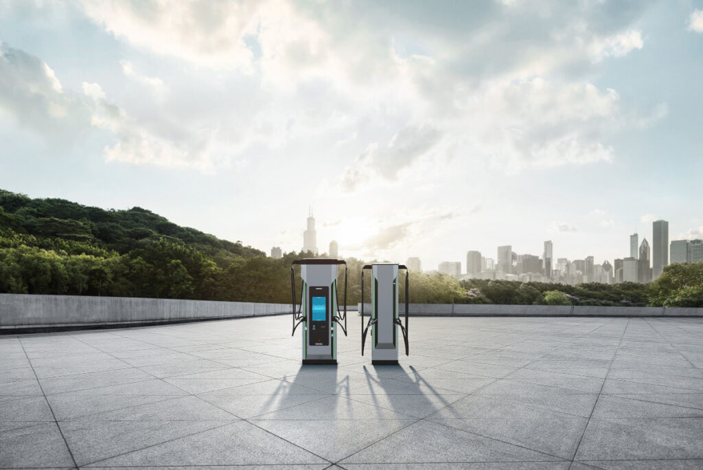 Carregador Sicharge D com nova versão de 400 kW 3 Sicharge D