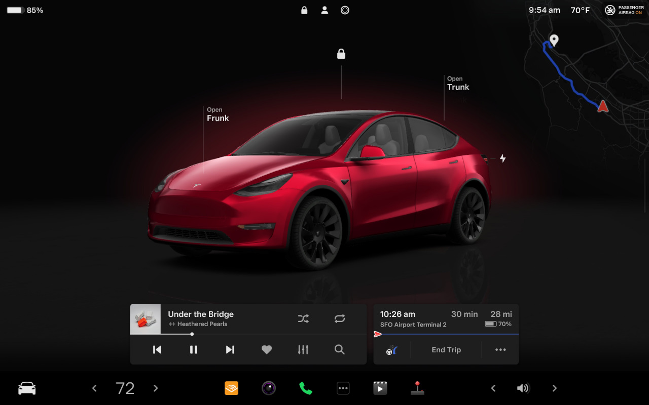 Tesla revela atualização de Primavera com nova interface e Auto Shift (Beta) 2 Tesla atualização de primavera