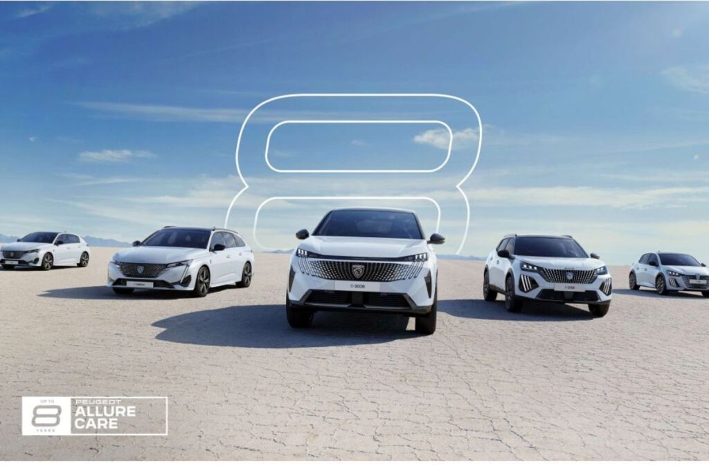8 anos de garantia para a gama elétrica da Peugeot 3 8 anos de garantia Peugeot