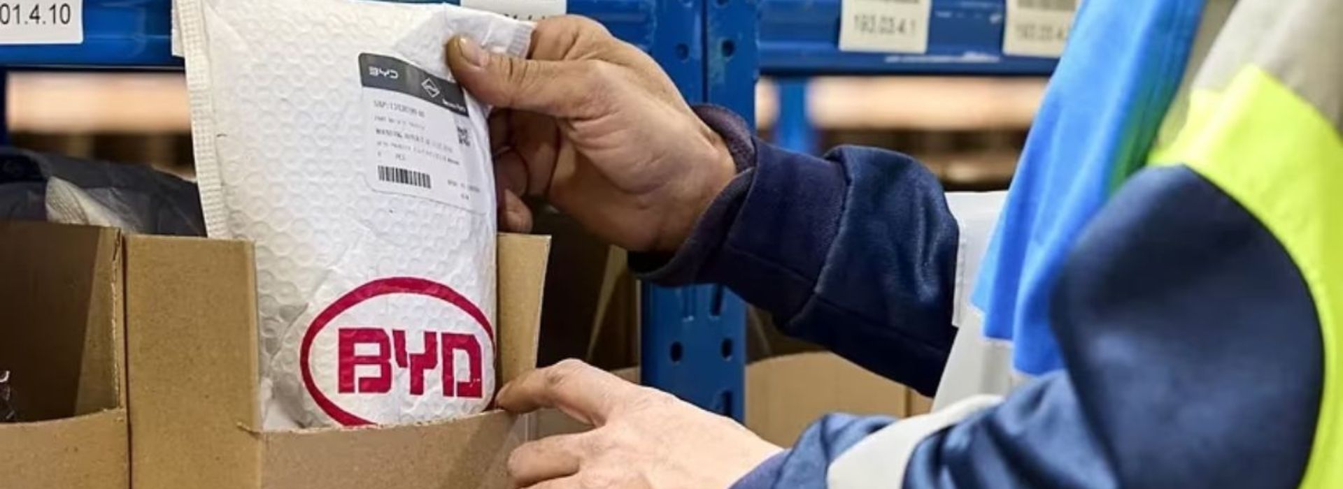 BYD abre centro de peças sobresselentes para Portugal e Espanha 2 peças sobresselentes BYD