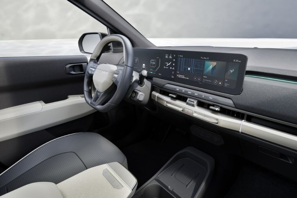 Kia EV3: o SUV compacto coreano 9 Kia EV3 interior