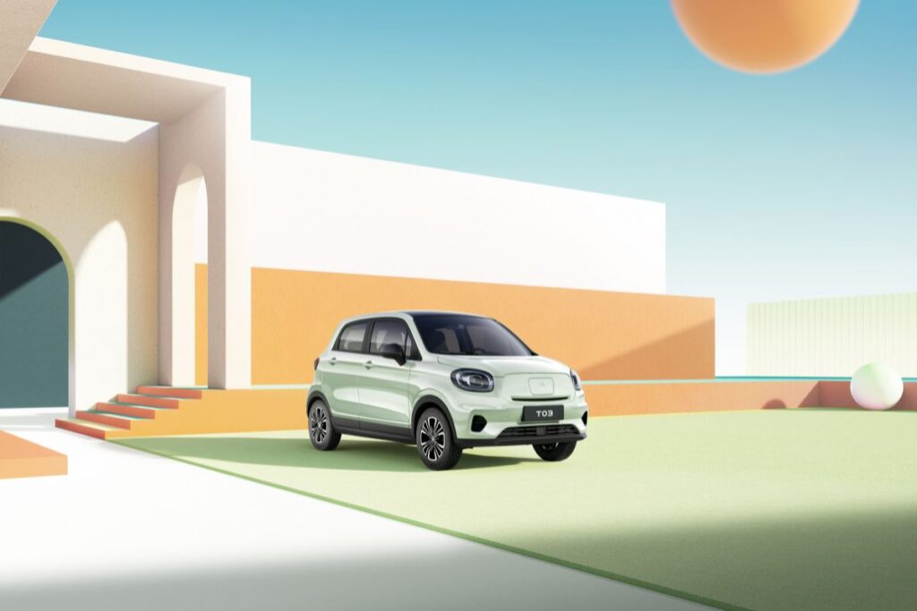 Leapmotor chega à Europa em setembro com EVs acessíveis 4 Leapmotor T03