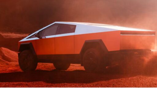 A Cybertruck da Tesla vai ao Ecar Show 9 a cybertruck