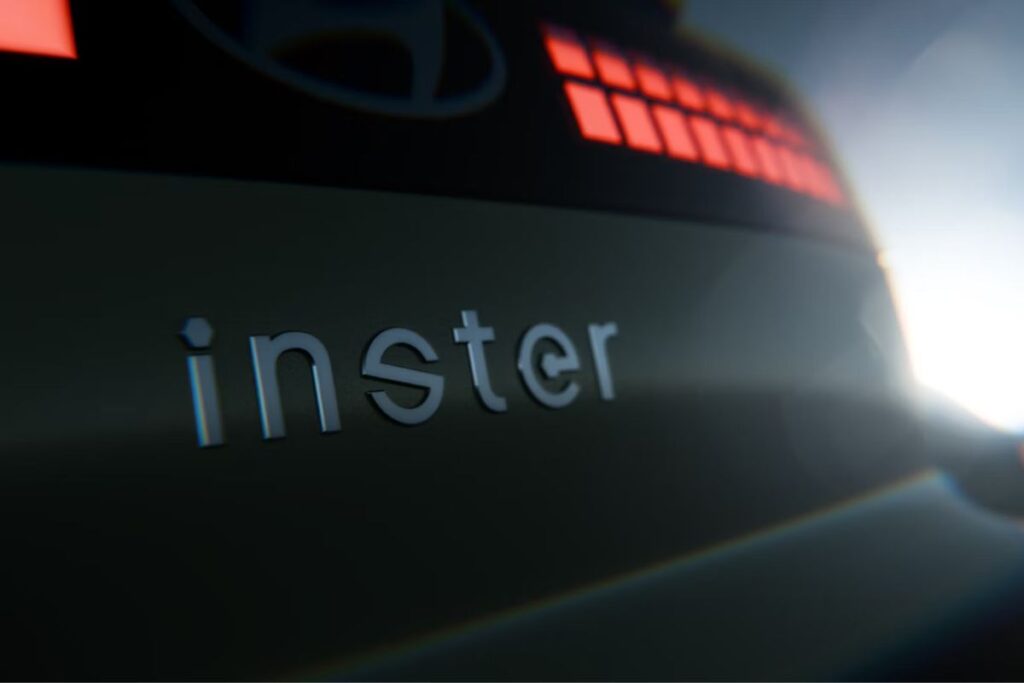 Hyundai Inster: as primeiras fotos 4 Inster logo