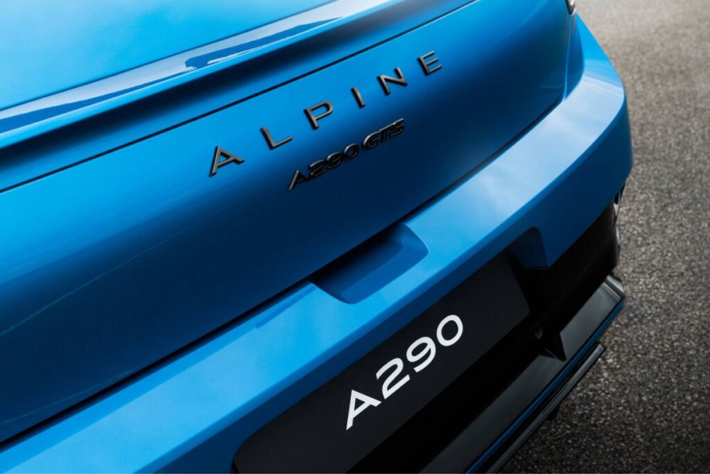Alpine A290: espírito desportivo no dia a dia 6 Alpine A290