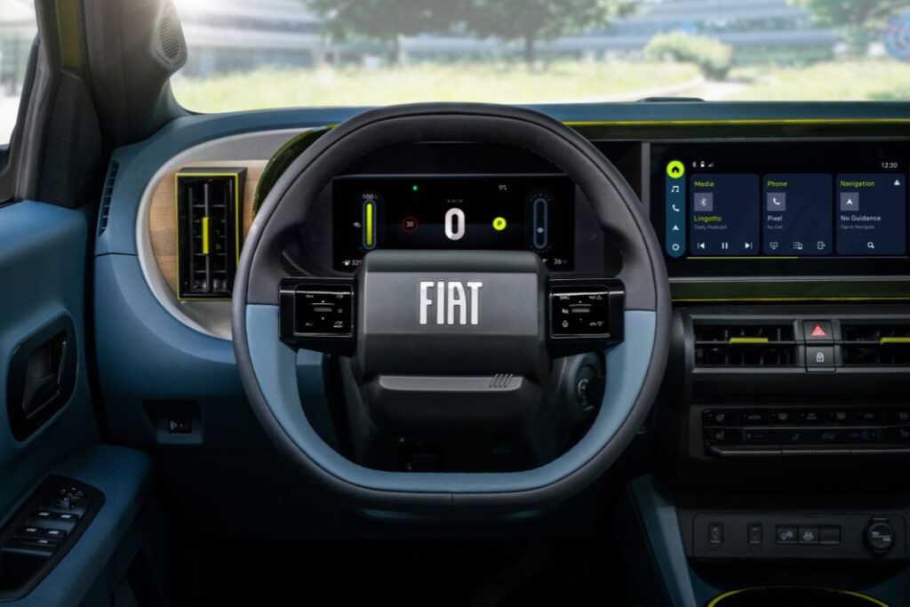 Fiat Grande Panda vai custar menos de 25.000 euros 15 Panda cockpit