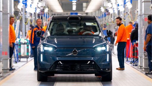 Volvo EX90 já começou a ser produzido 8 Volvo EX90