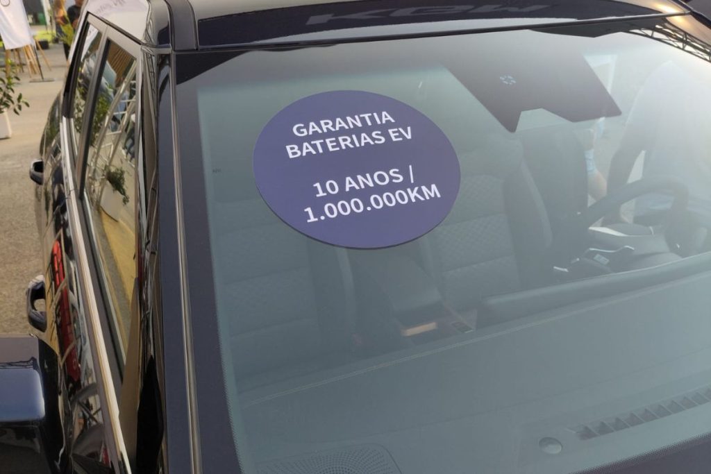Garantia de 1 milhão de kms para as baterias do KGM Torres EVX 3 garantia de 1 milhão