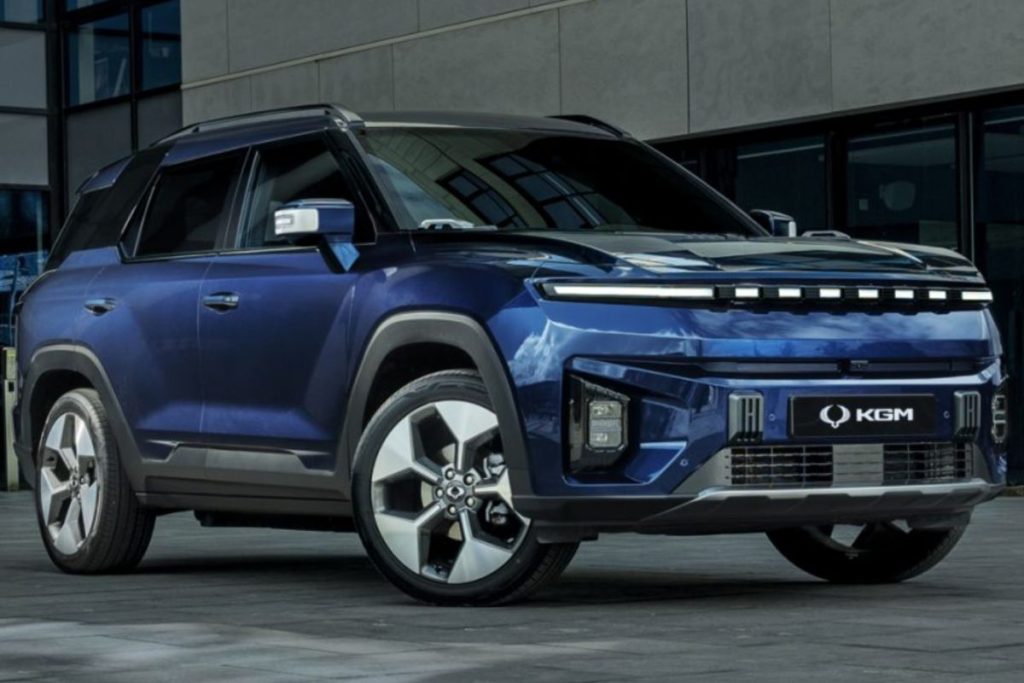 Garantia de 1 milhão de kms para as baterias do KGM Torres EVX 4 KGM Torres EVX