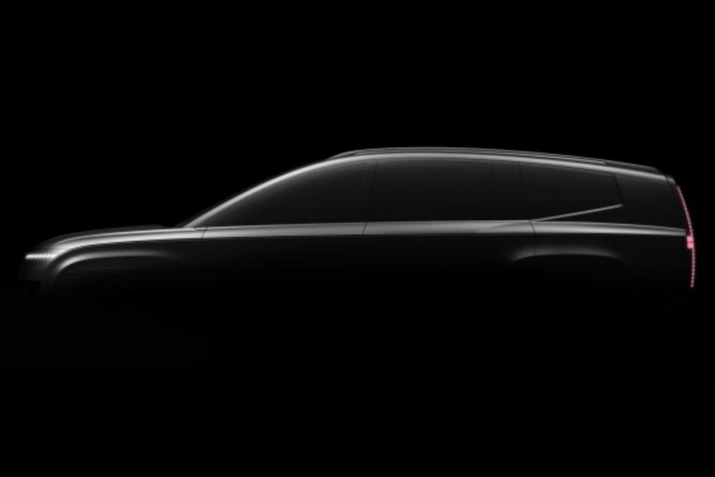 IONIC 9 é SUV de três filas de bancos e Hyundai mostra teaser 5 IONIC 9