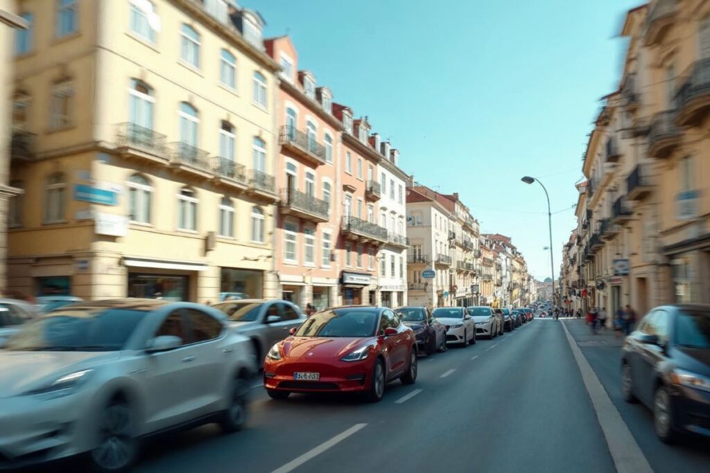 BEV são um quarto dos automóveis vendidos 4 Automóveis vendidos em portugal