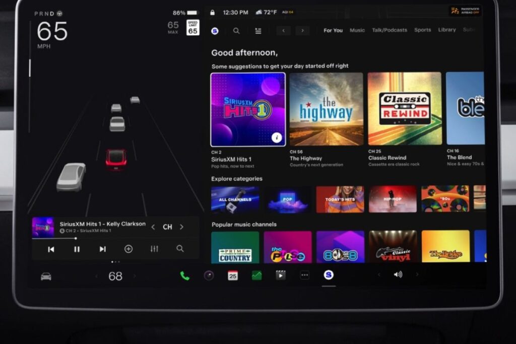 Tesla lança atualização de Natal 10 atNatal