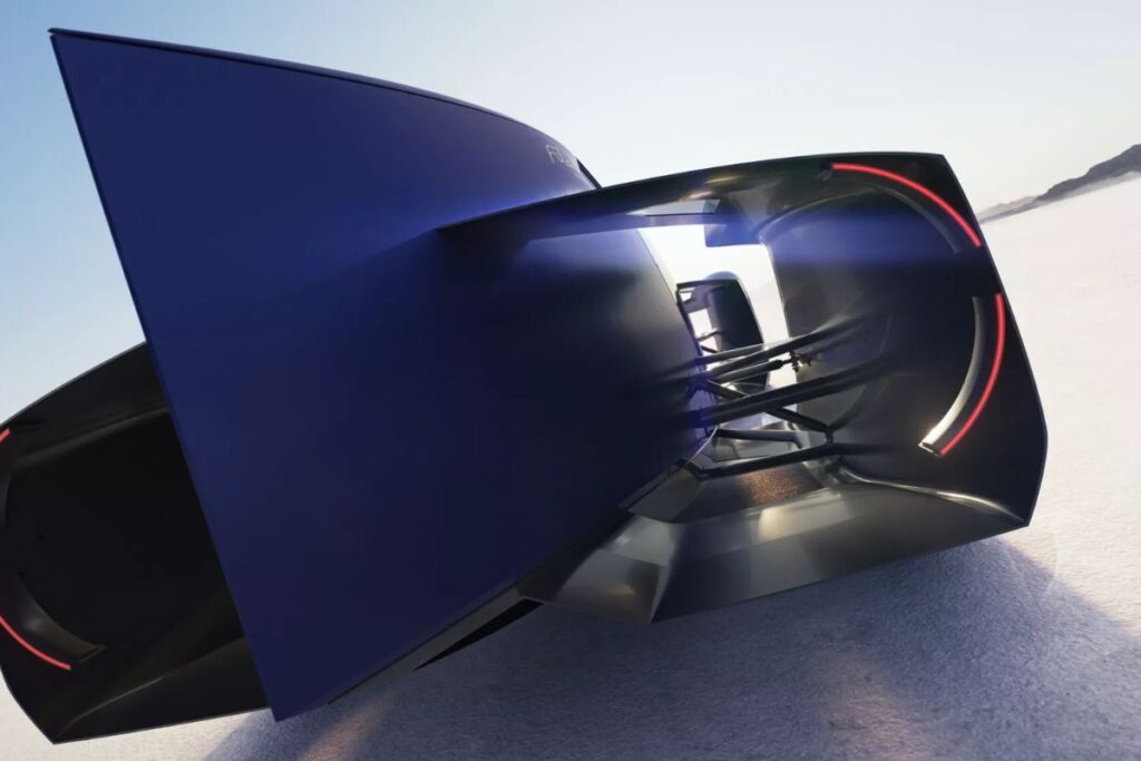 Renault Filante Recorde 2025 100% elétrico quer bater recordes 8 Renault Filante