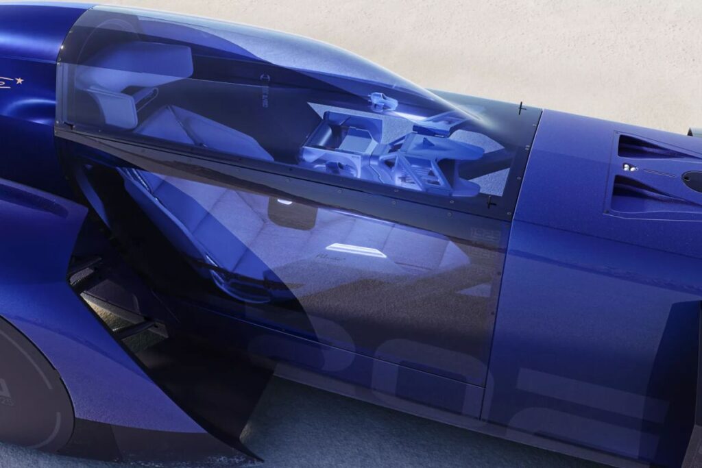 Renault Filante Recorde 2025 100% elétrico quer bater recordes 13 Renault Filante Recorde 2025