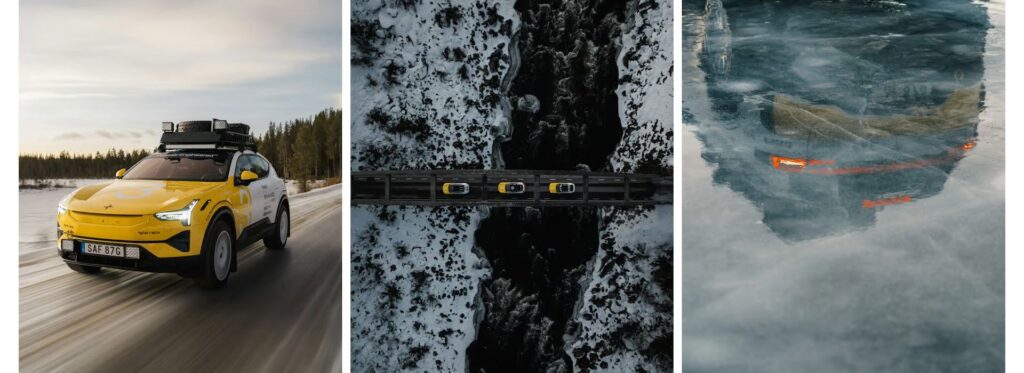 Polestar Arctic Circle vão correr na FAT Ice Race 5 Polestar Artic Circle