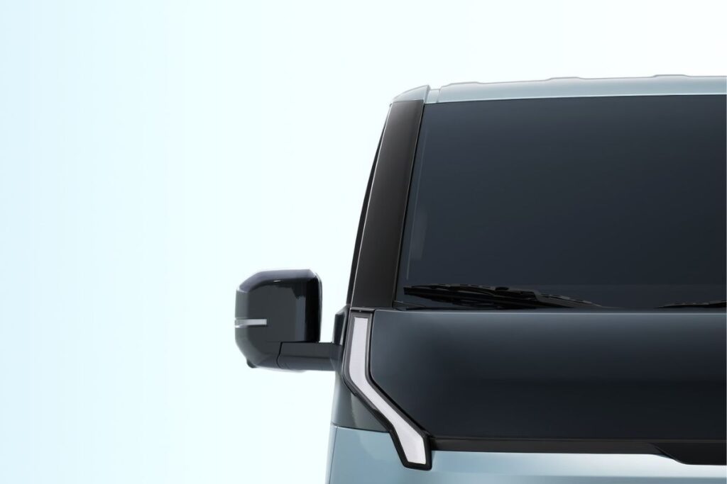 Kia revela teaser dos novos EV2, EV4 e PV5 antes do Kia EV Day 3 Kia PV5