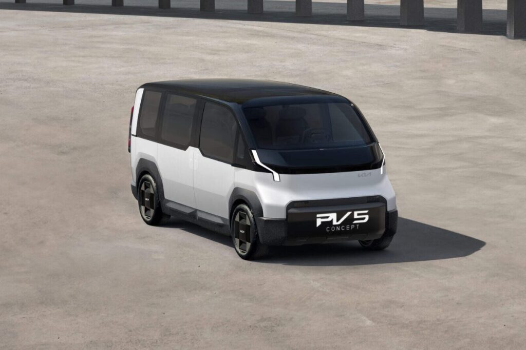 Kia revela teaser dos novos EV2, EV4 e PV5 antes do Kia EV Day 9 Kia PV5