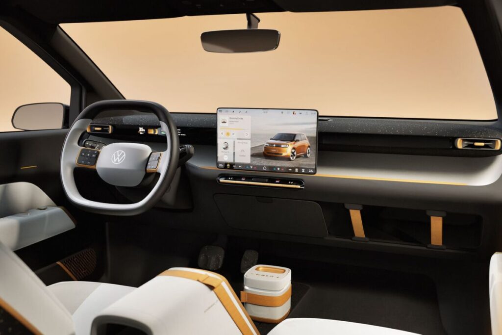 Volkswagen regressa às origens: ID.EVERY1em 2027 a 20.000€ 7 ID.EVERY1 otica interior