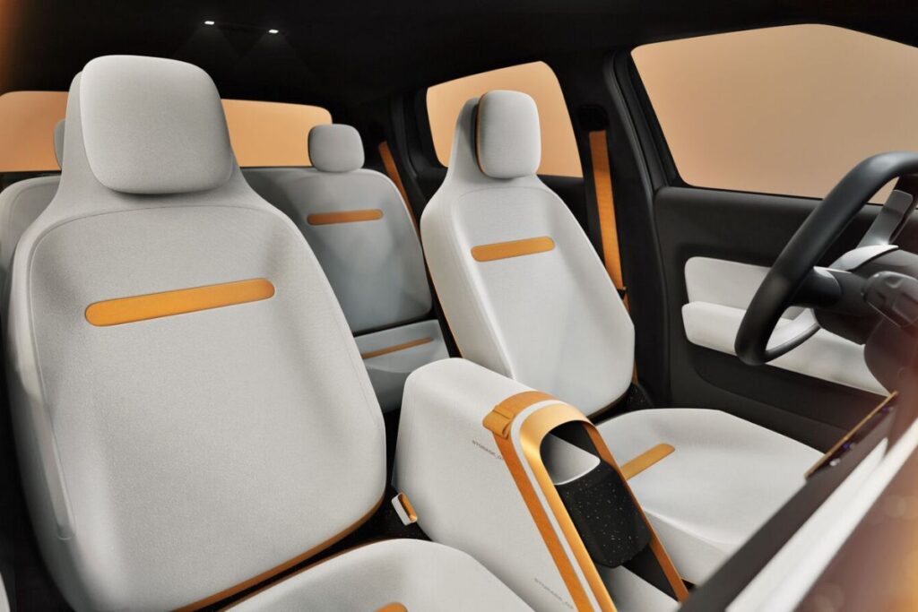 Volkswagen regressa às origens: ID.EVERY1em 2027 a 20.000€ 6 ID.EVERY1 otica interior bancos