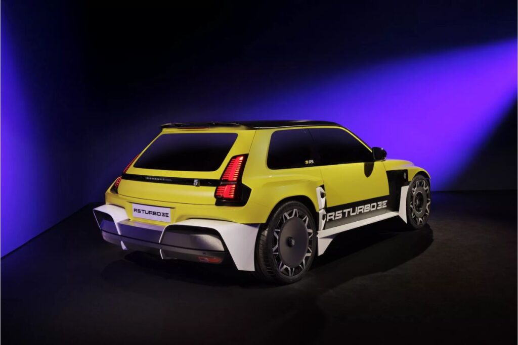 Renault 5 Turbo 3E: o mini-supercarro exclusivo 12 R5 Turbo 3E farol 3 quartos