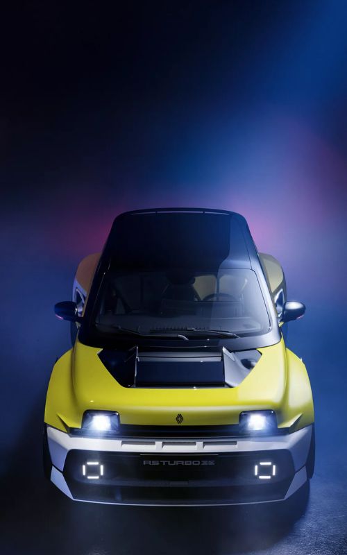 Renault 5 Turbo 3E: o mini-supercarro exclusivo 11 R5 Turbo 3E frente cimo
