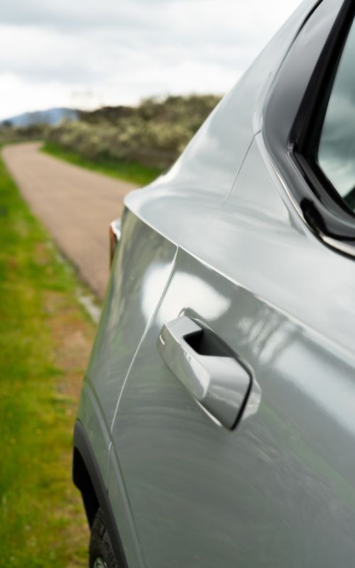 Ensaio Polestar 2 (2024): mais argumentos num estradista de respeito 6 R5 Turbo 3E pormenor