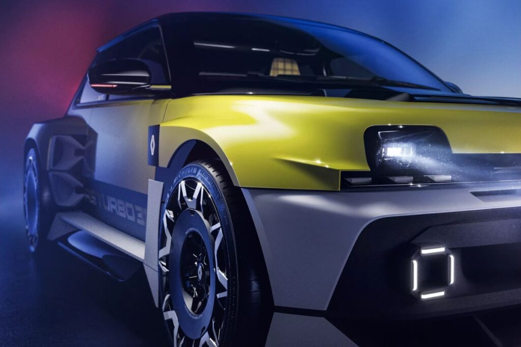 Renault 5 Turbo 3E: o mini-supercarro exclusivo 5 R5 Turbo 3E3 4 frente