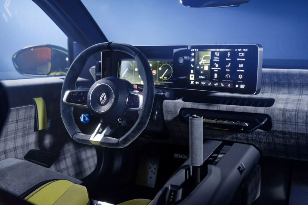 Renault 5 Turbo 3E: o mini-supercarro exclusivo 7 R5 Turbo 3E3 cockpit