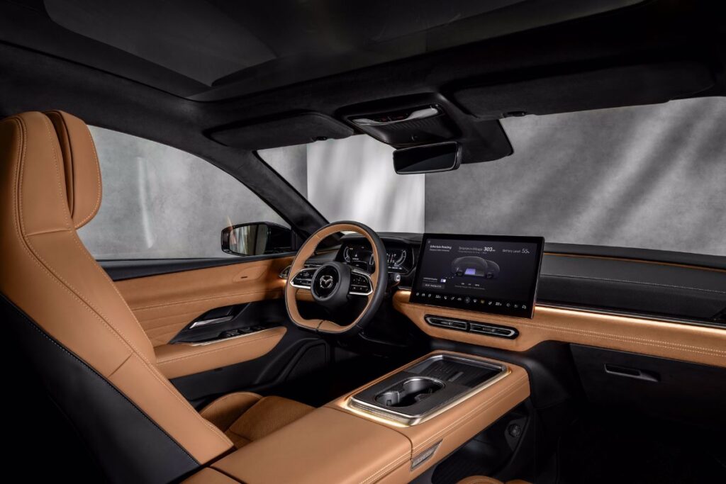 Mazda6e 100% elétrico com pré-venda em Portugal a partir de hoje 11 mazda6e cockpit