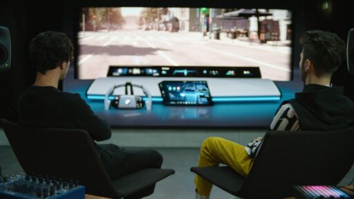 BMW cria paisagem sonora HypersonX para os Neue Klasse 6 HypersonX