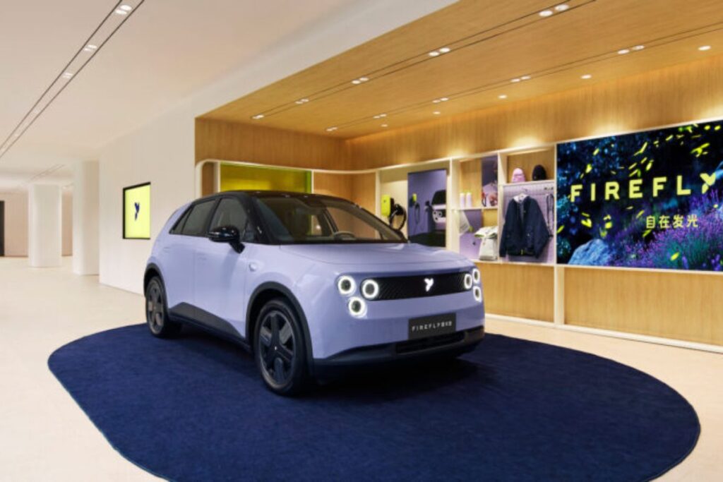 Firefly EV lançado na China com olhos postos na Europa 7 Firefly EV expo