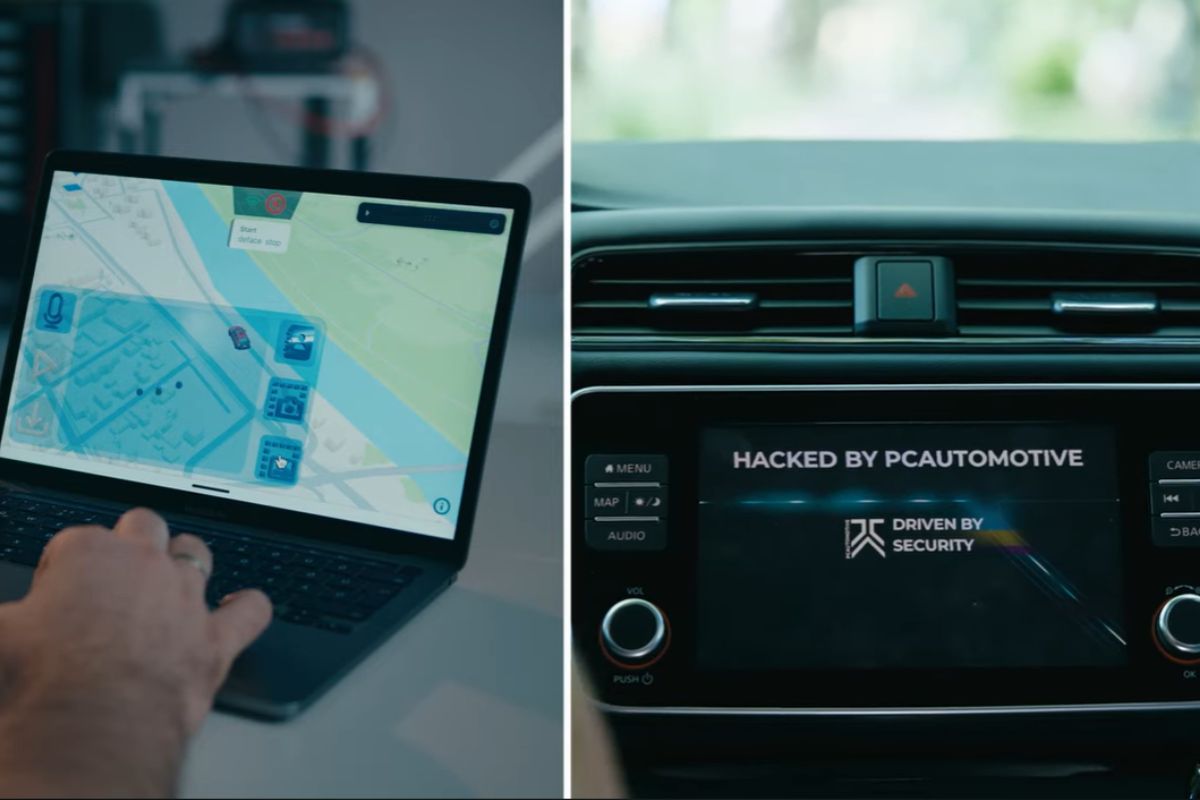Hackers assumem controlo de Nissan Leaf e mostram tudo 2 hackers