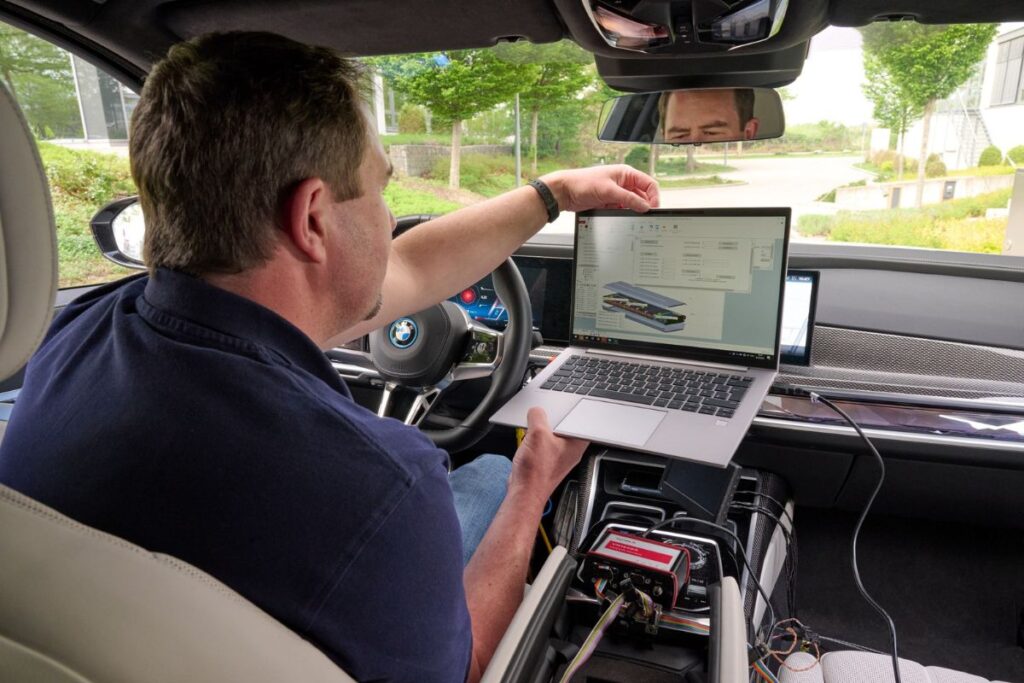 BMW testa na estrada baterias de estado sólido 5 baterias de estado sólido