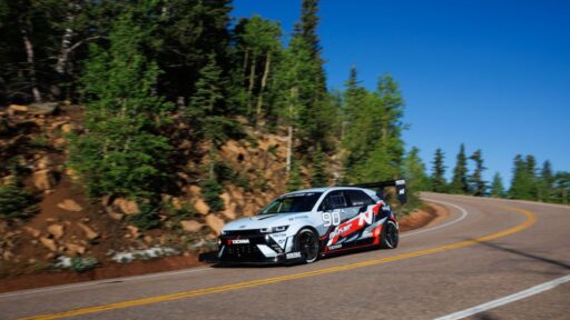 Hyundai IONIQ 5 N vence mítica rampa de Pikes Peak 15 Hyundai IONIQ 5 N rampa Pikes Peak