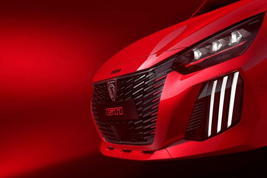 Peugeot E-208 GTi: a revolução elétrica do ícone GTi 4 Peugeot E 208 GTi grelha