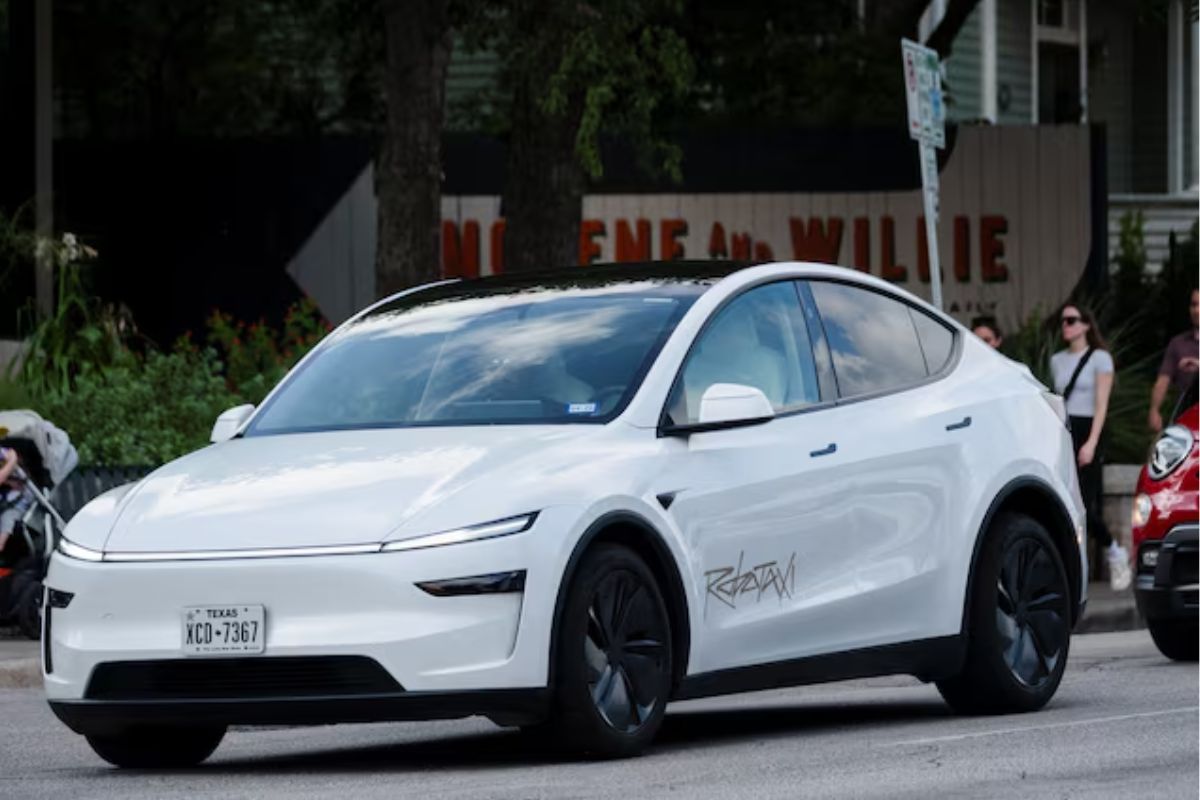 Robotáxi da Tesla faz primeiras viagens no Texas com passageiros 2 robotáxi da tesla