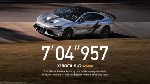 Xiaomi SU7 Ultra com recorde de volta no circuito de Nürburgring 15 Xiaomi SU7 Ultra